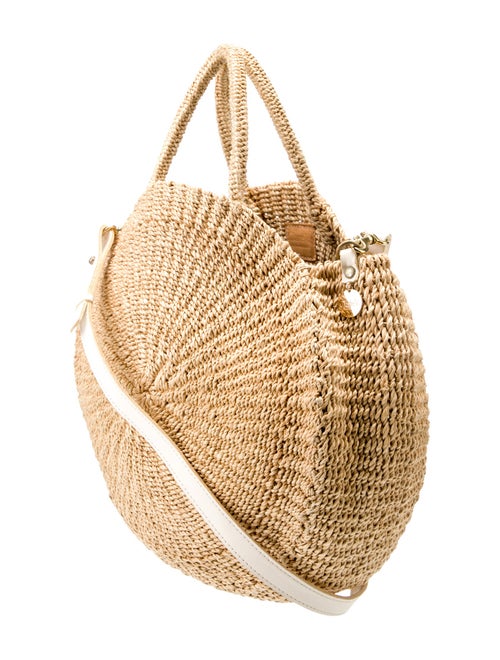 Clare V. Raffia Top Handle Bag