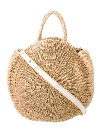 Clare V. Raffia Top Handle Bag