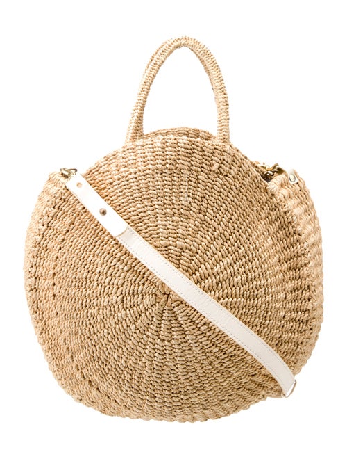 Clare V. Raffia Top Handle Bag