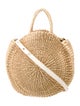 Clare V. Raffia Top Handle Bag