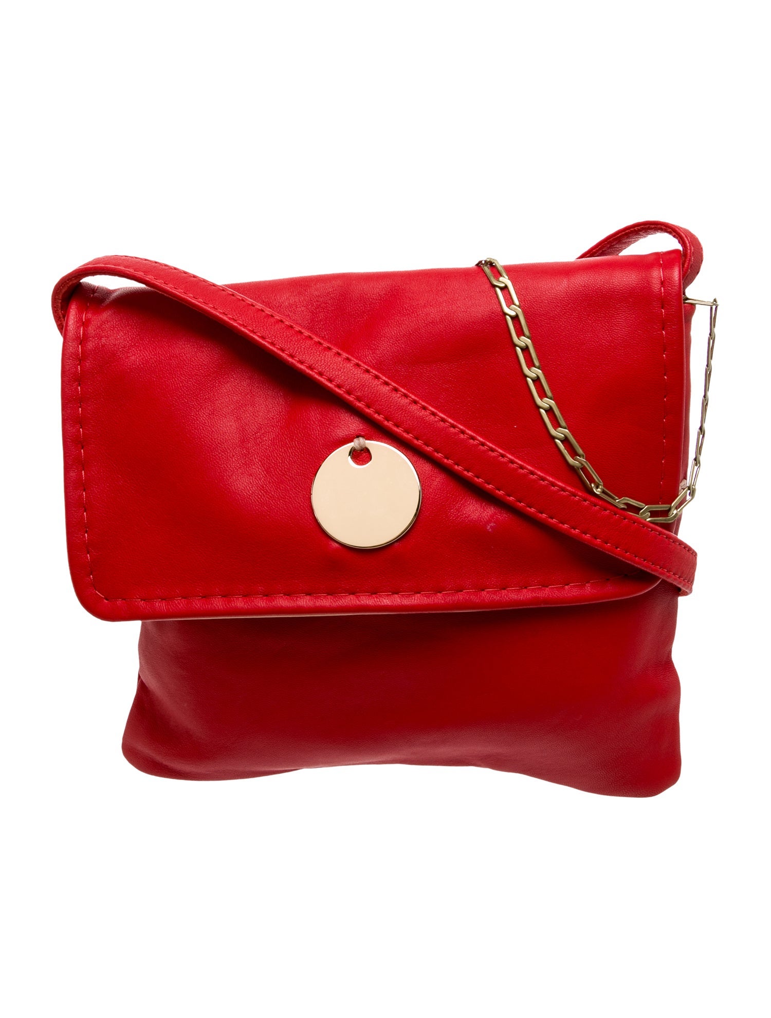 Clare V. Leather Shoulder Bag