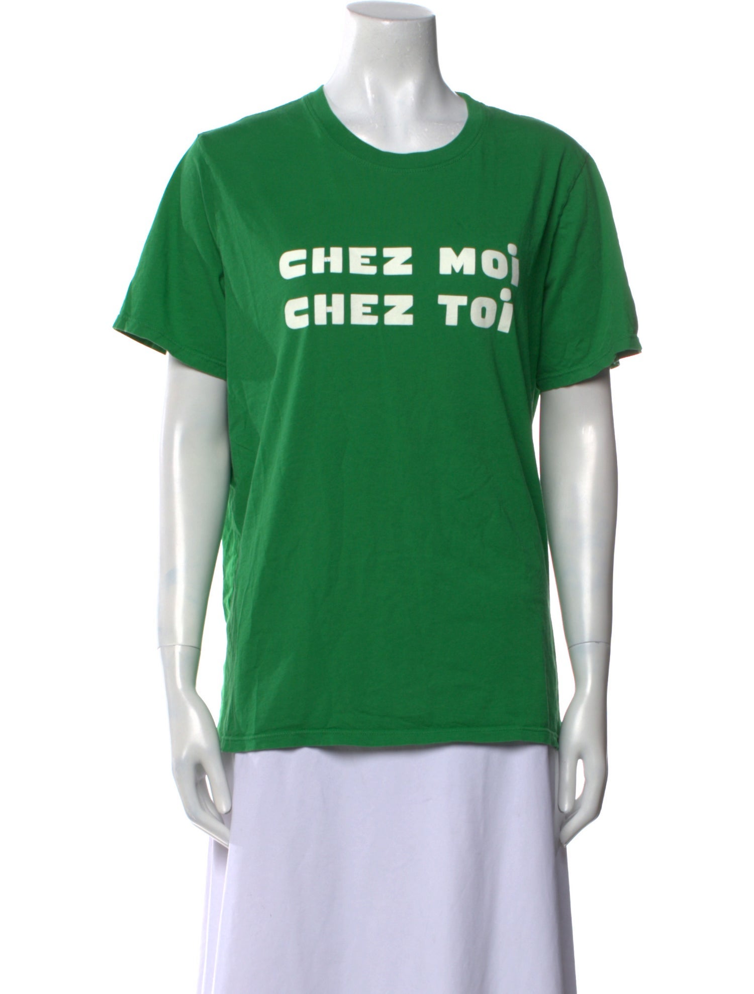 Clare V. Graphic Print Crew Neck T-Shirt