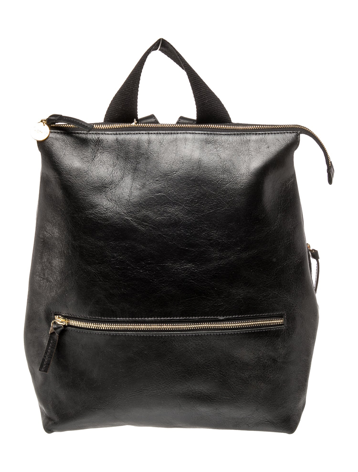 Clare V. Leather Backpack