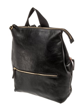 Clare V. Leather Backpack