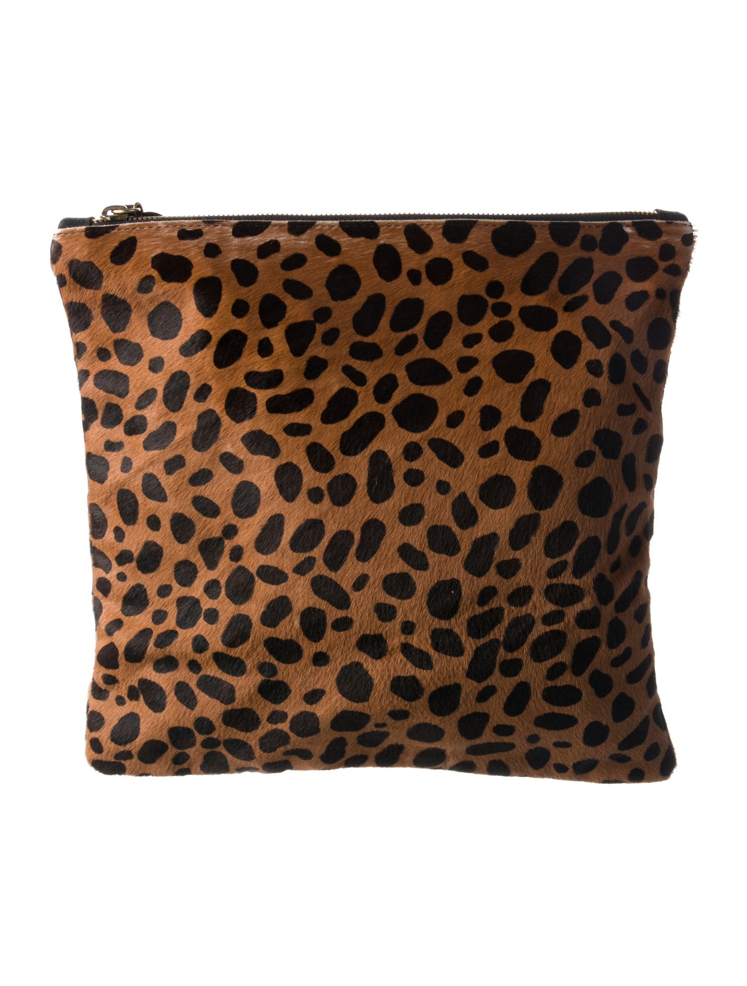 Clare V. Ponyhair Cosmetic Bag