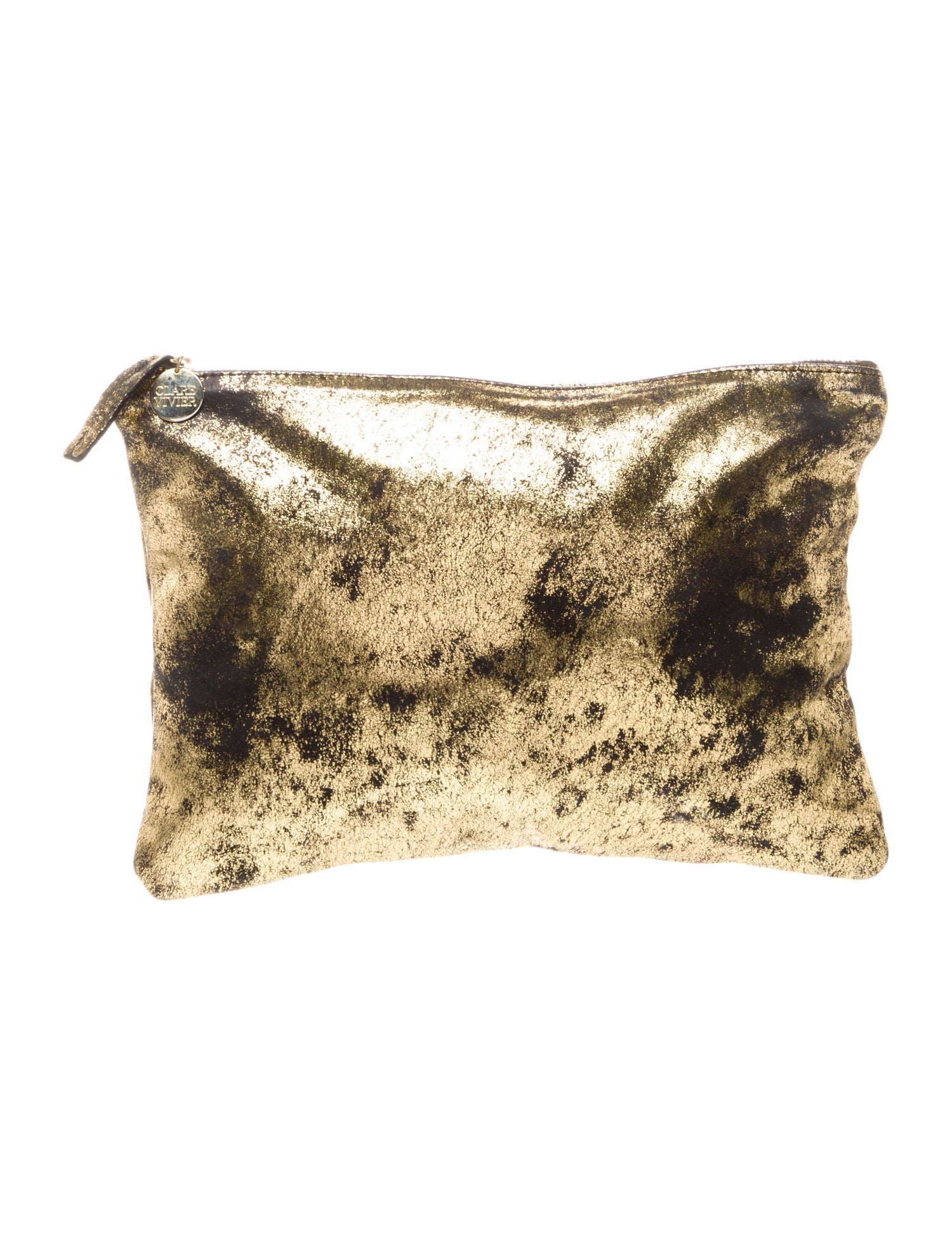 Clare V. Leather Clutch