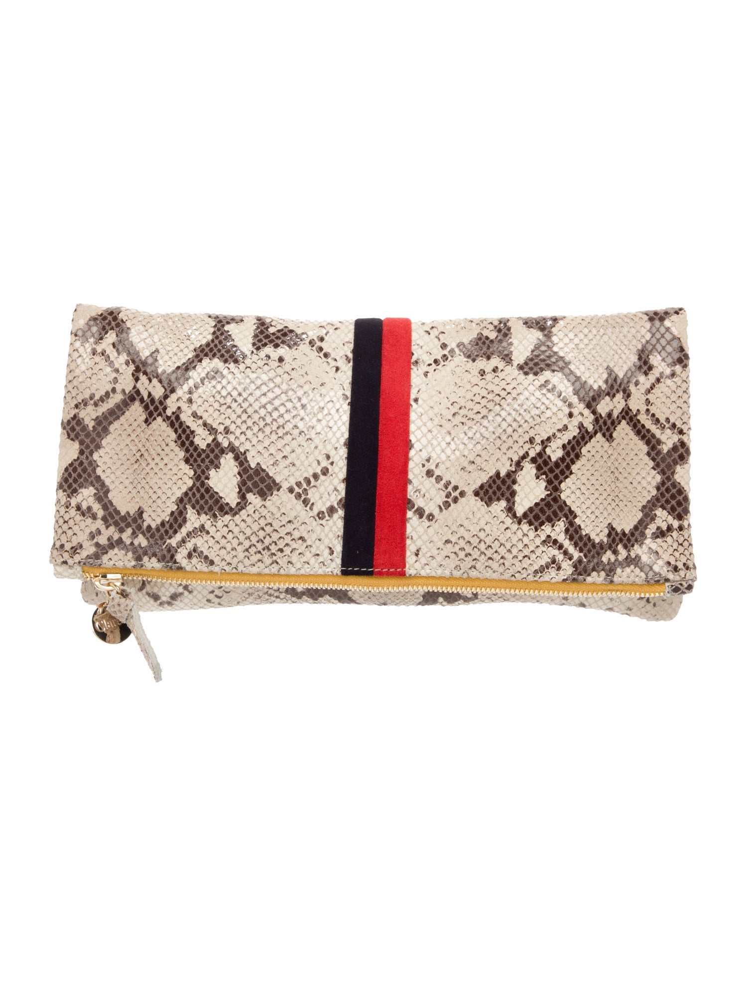 Clare V. Leather Clutch