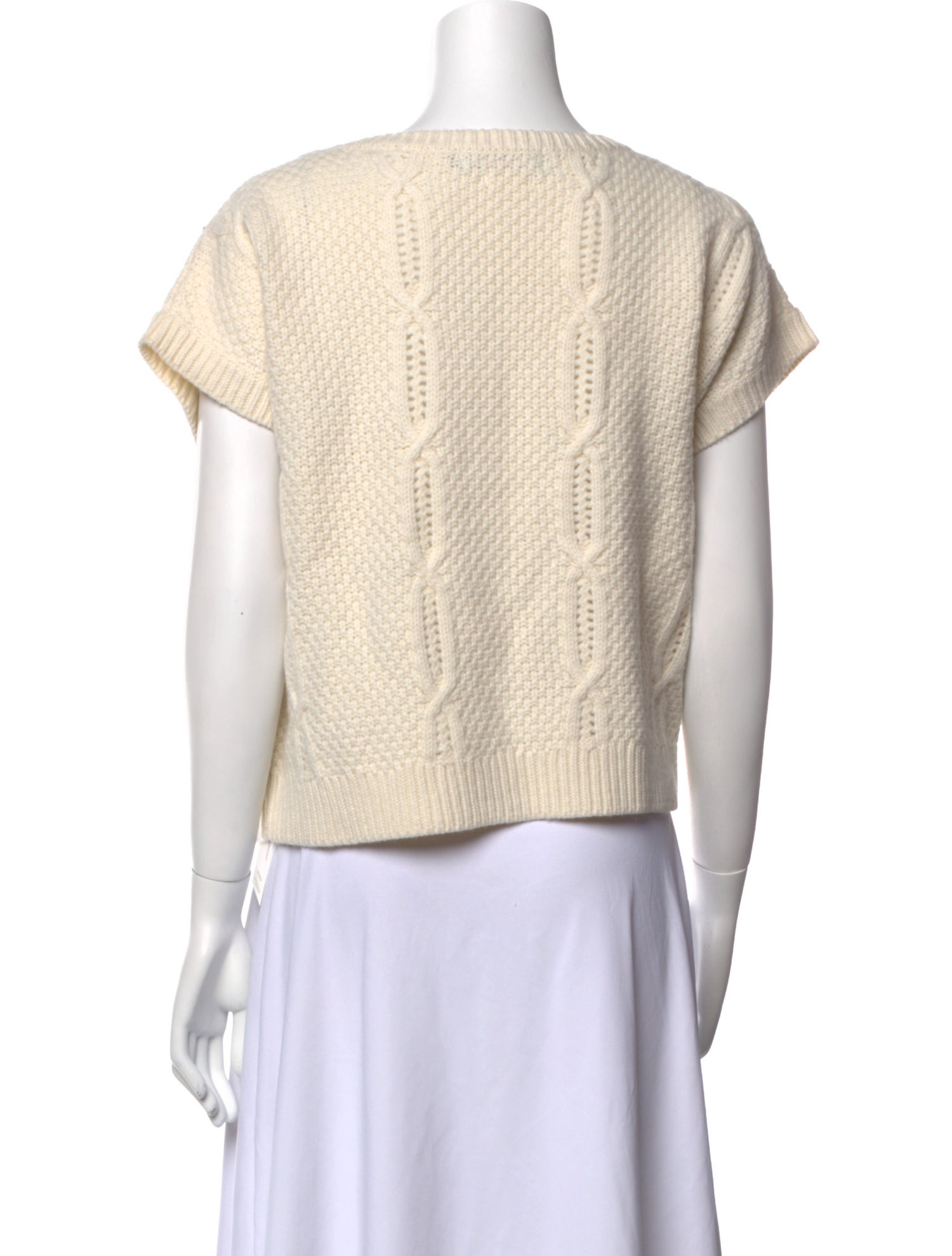 Clare V. Wool Patterned Sweater
