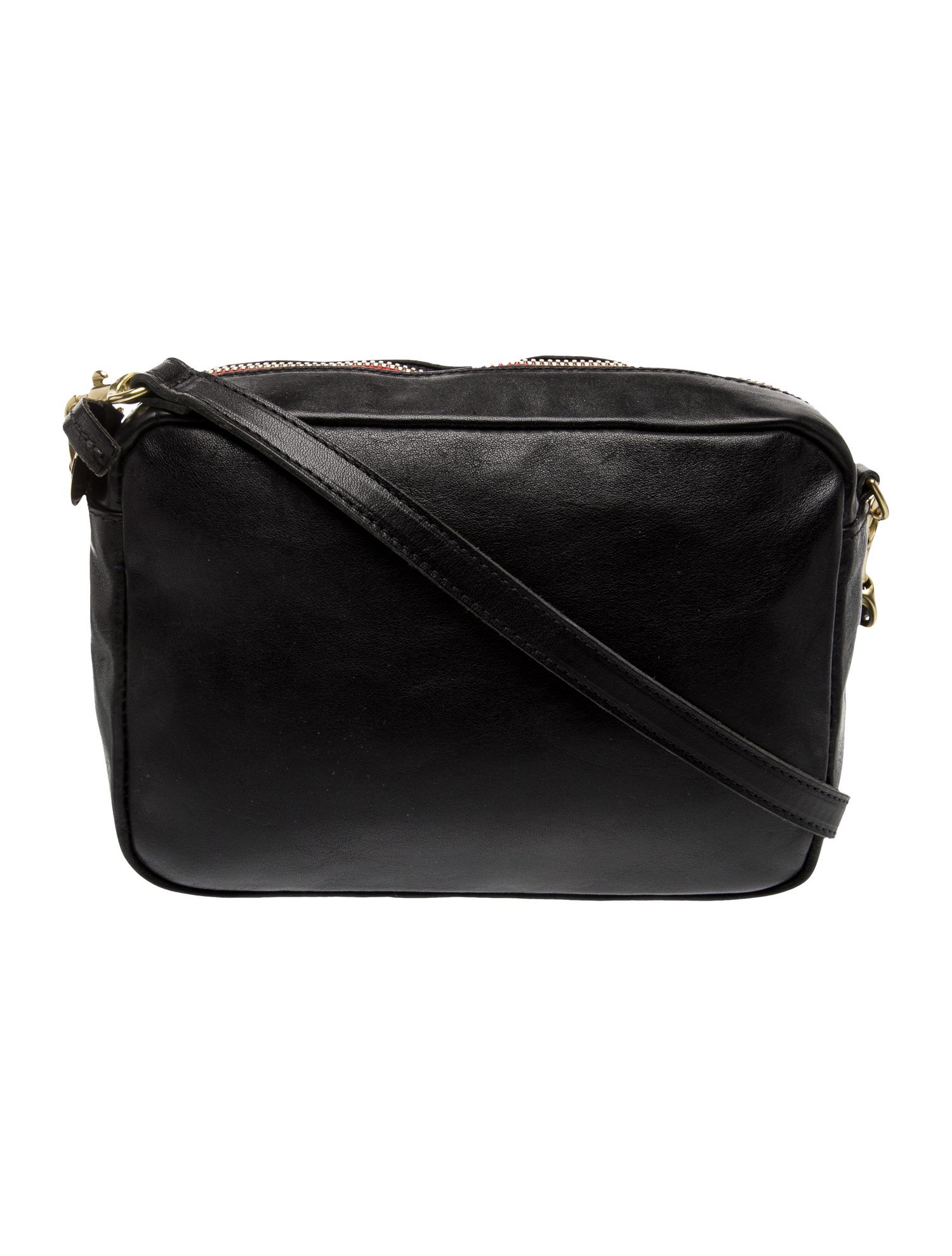 Clare V. Leather Crossbody Bag
