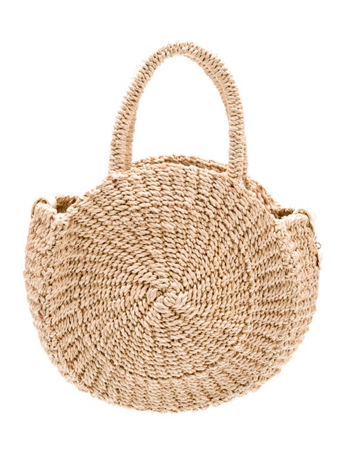 Clare V. Raffia Top Handle Bag