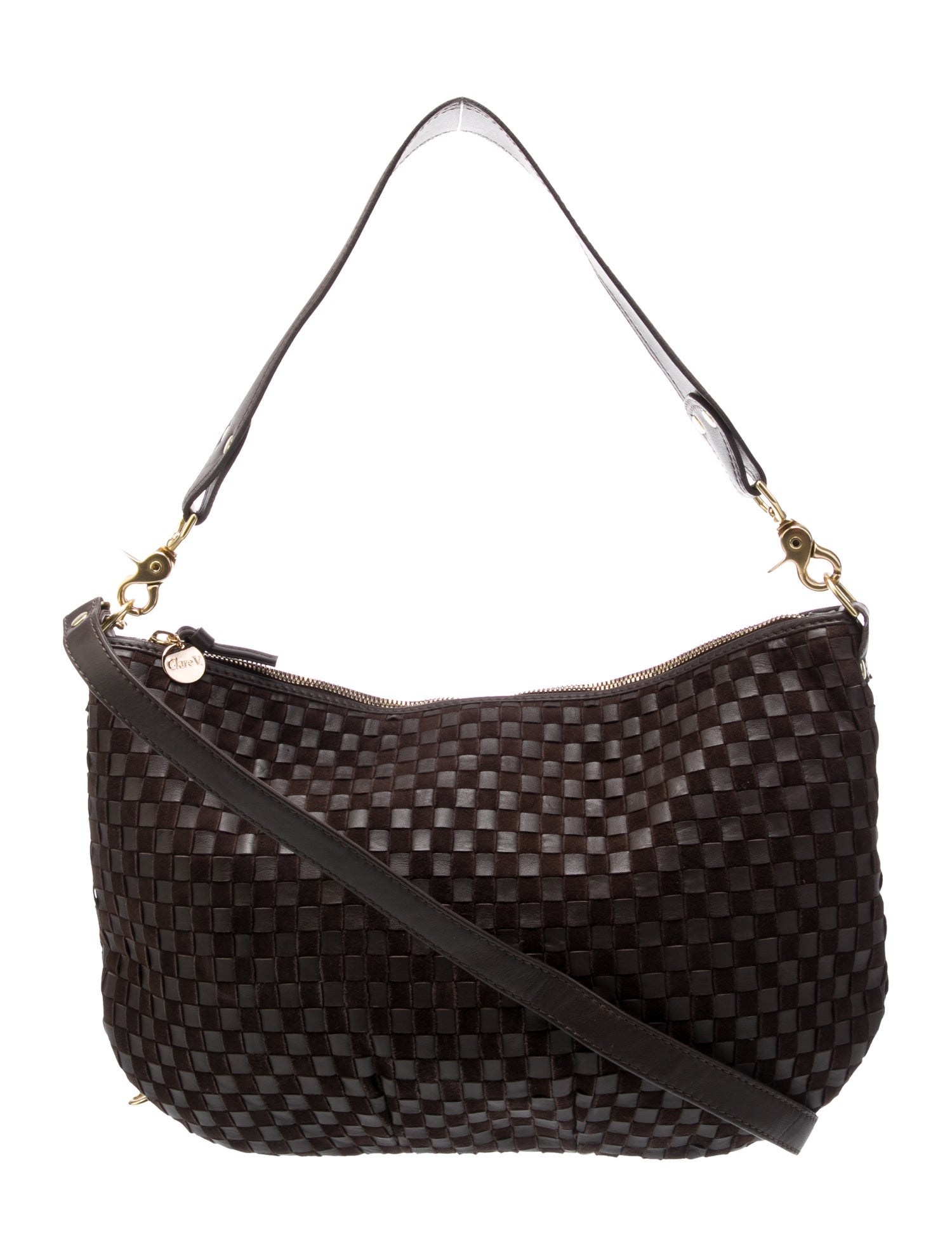 Clare V. Leather Shoulder Bag