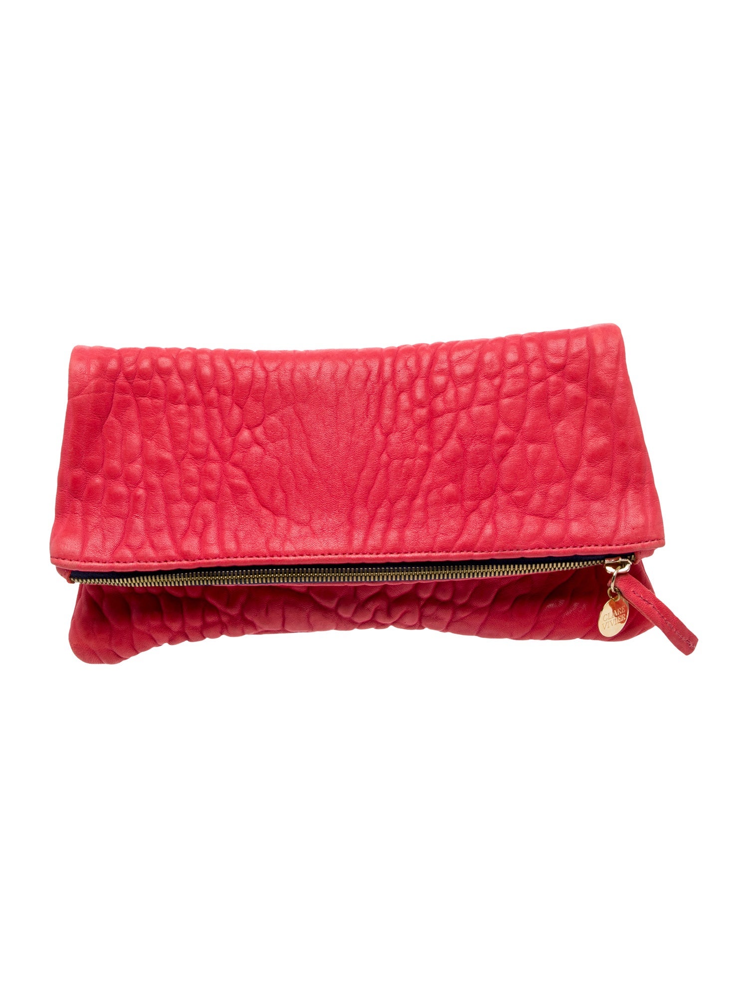 Clare V. Leather Clutch
