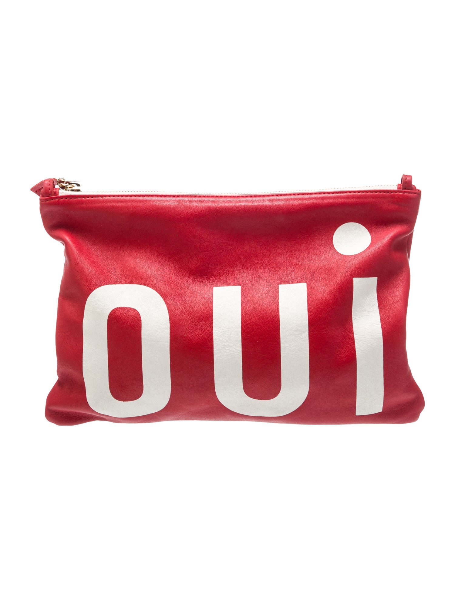 Clare V. Leather Clutch