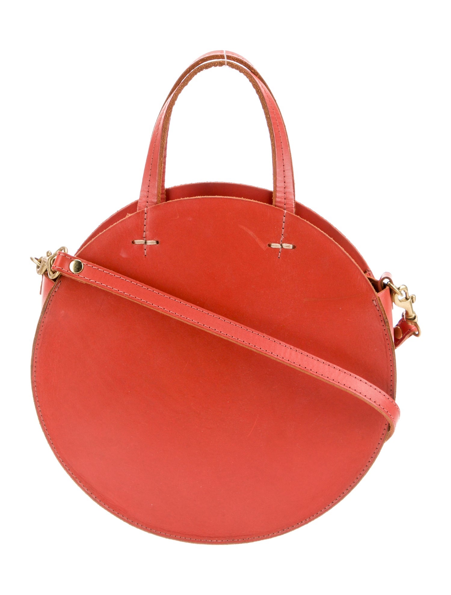 Clare V. Leather Shoulder Bag
