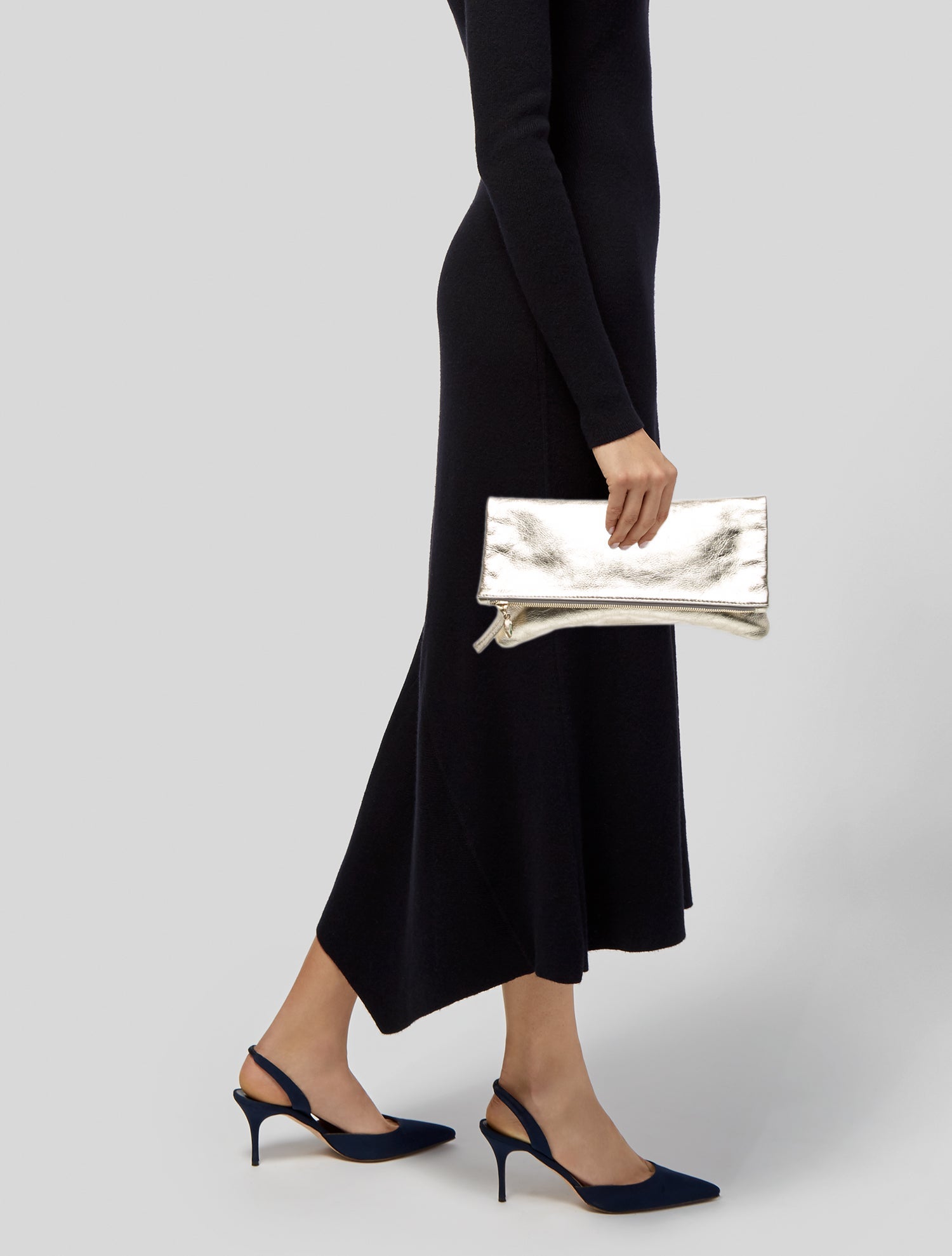 Clare V. Leather Clutch