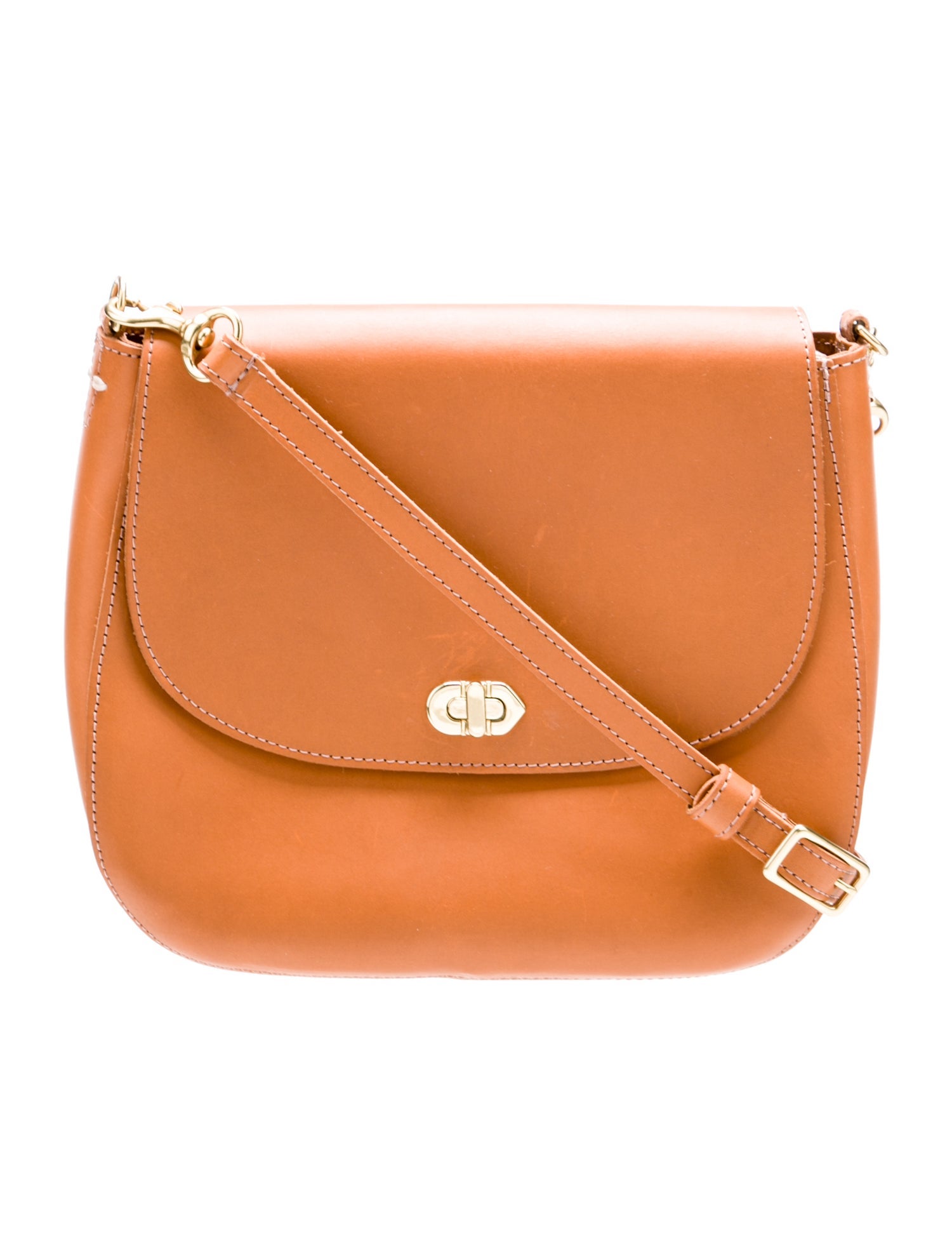 Clare V. Leather Crossbody Bag