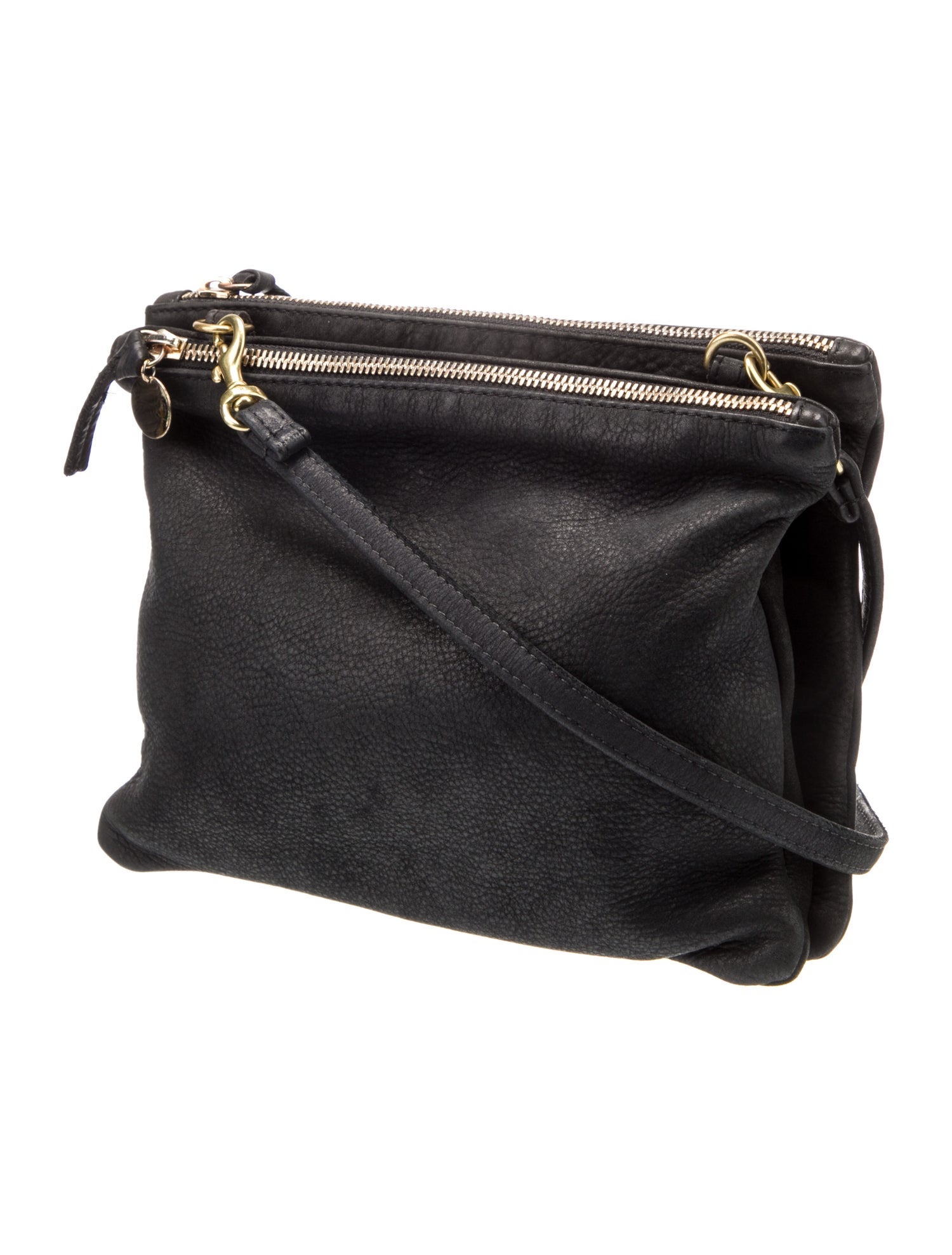 Clare V. Leather Crossbody Bag