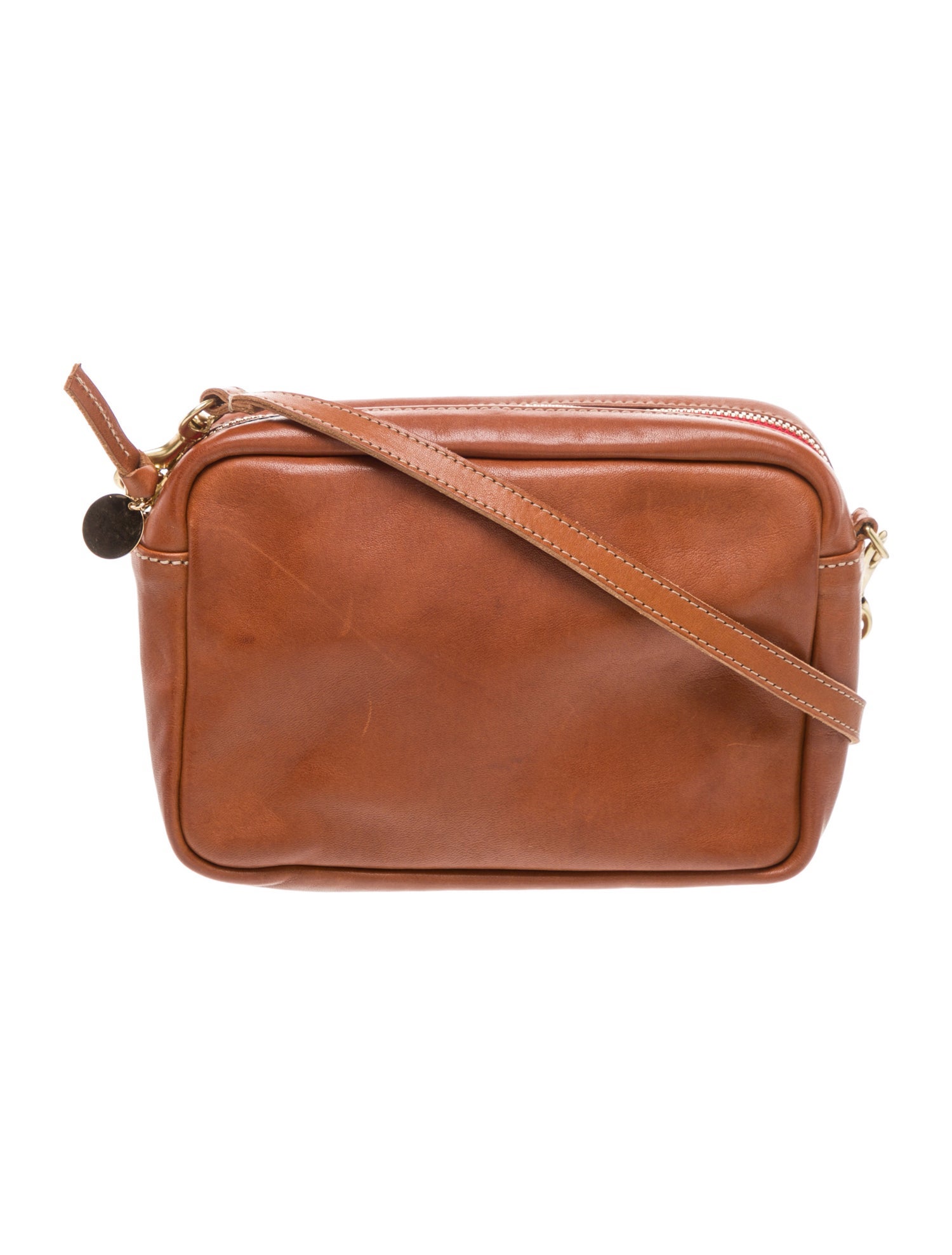 Clare V. Leather Midi Sac