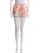 Clare V. Tie-Dye Print Mini Shorts