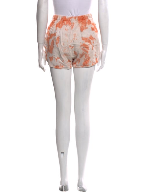 Clare V. Tie-Dye Print Mini Shorts