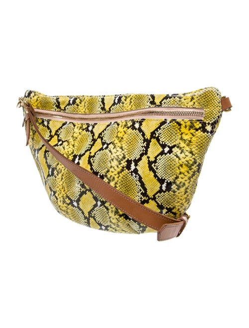 Clare V. Embossed Leather Crossbody Bag