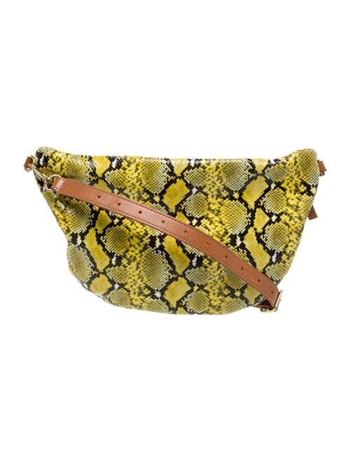 Clare V. Embossed Leather Crossbody Bag