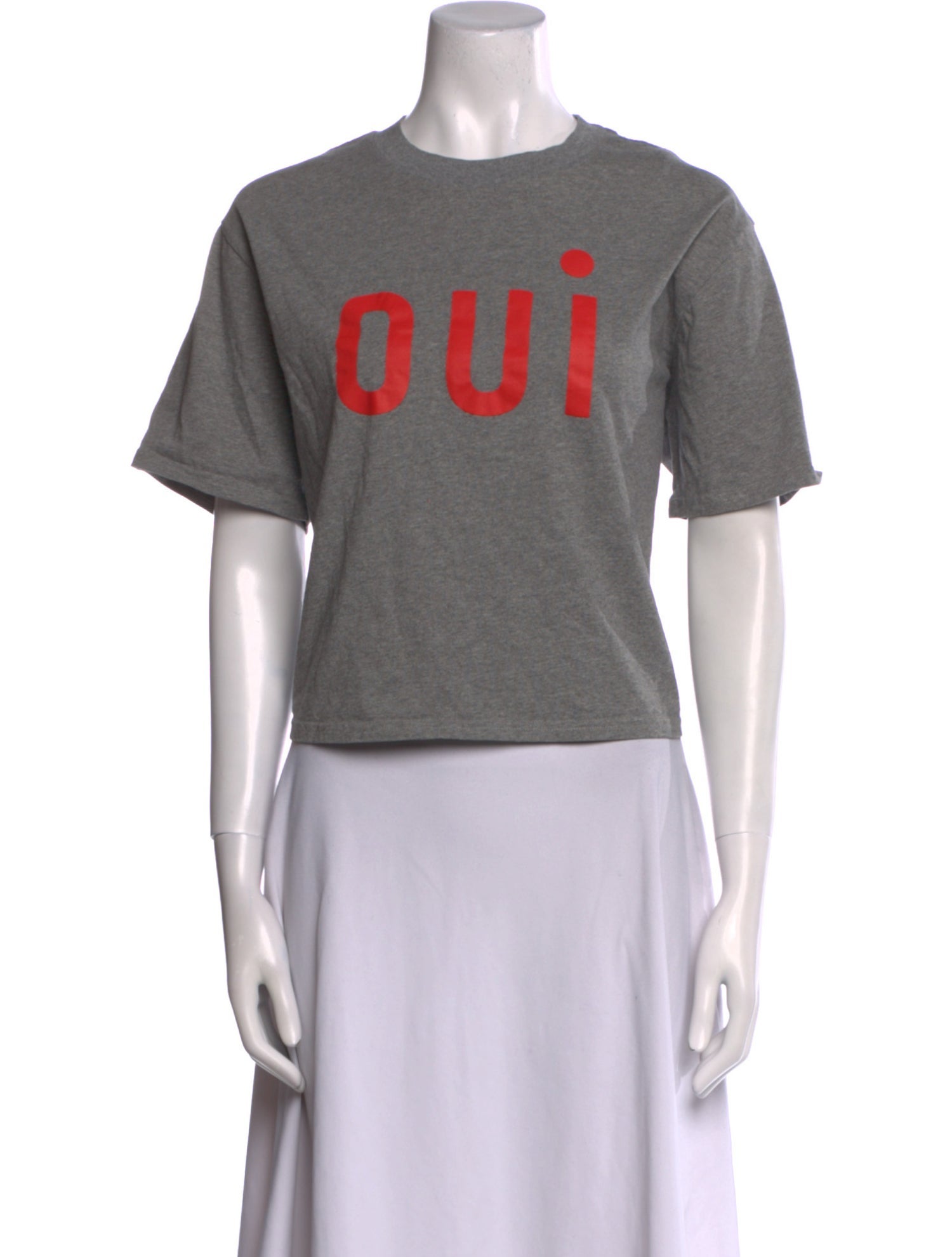 Clare V. Graphic Print Crew Neck T-Shirt