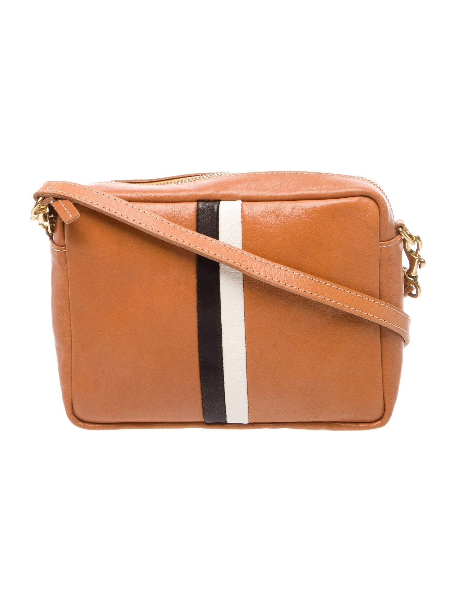 Clare V. Leather Crossbody Bag