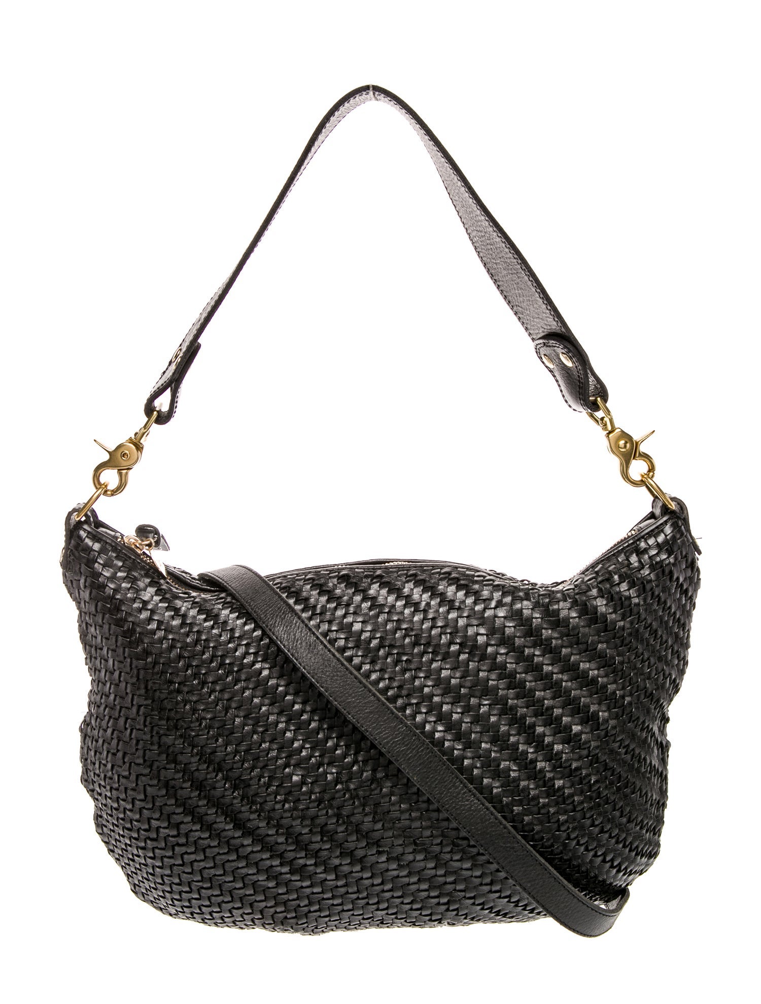 Clare V. Leather Shoulder Bag