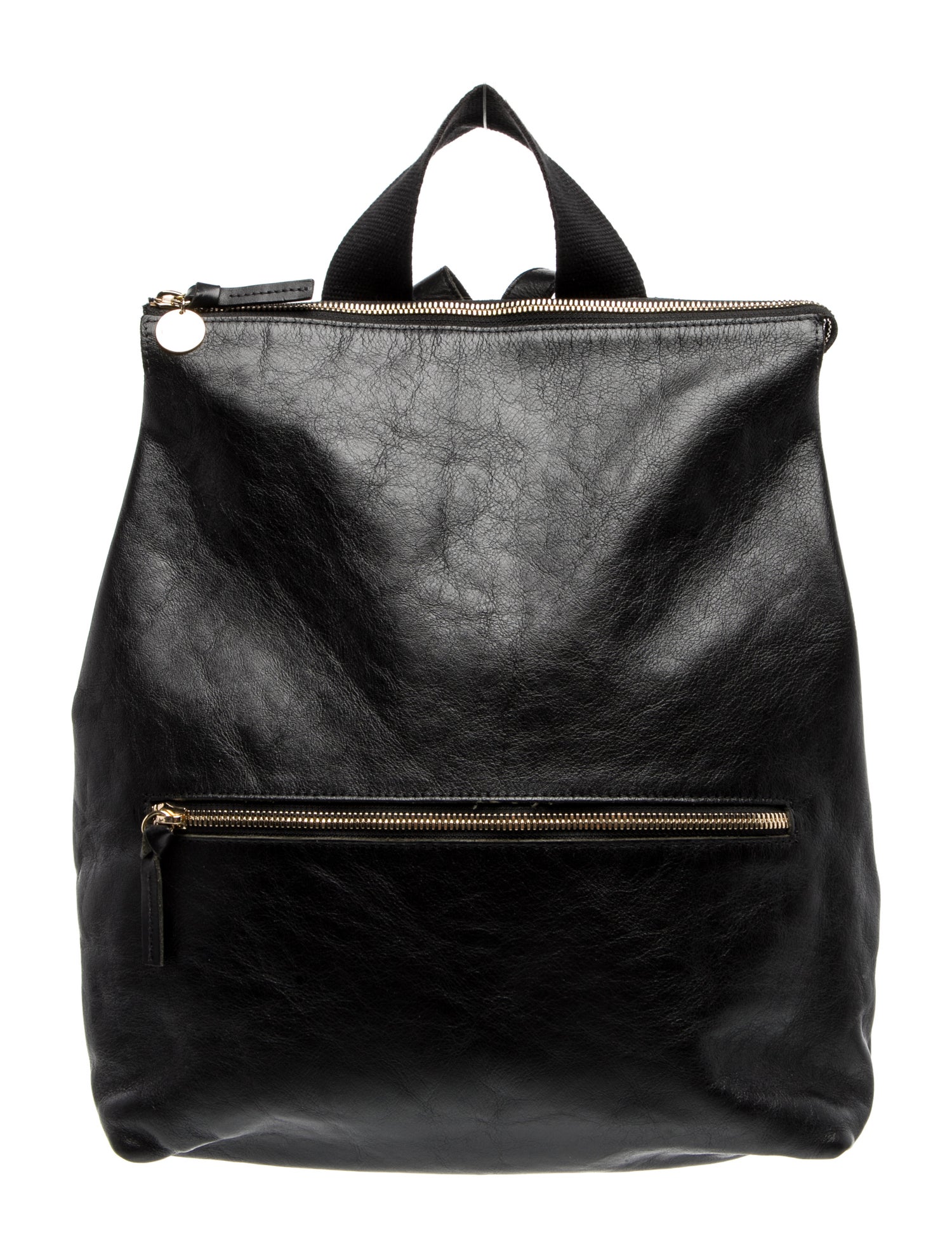 Clare V. Leather Backpack