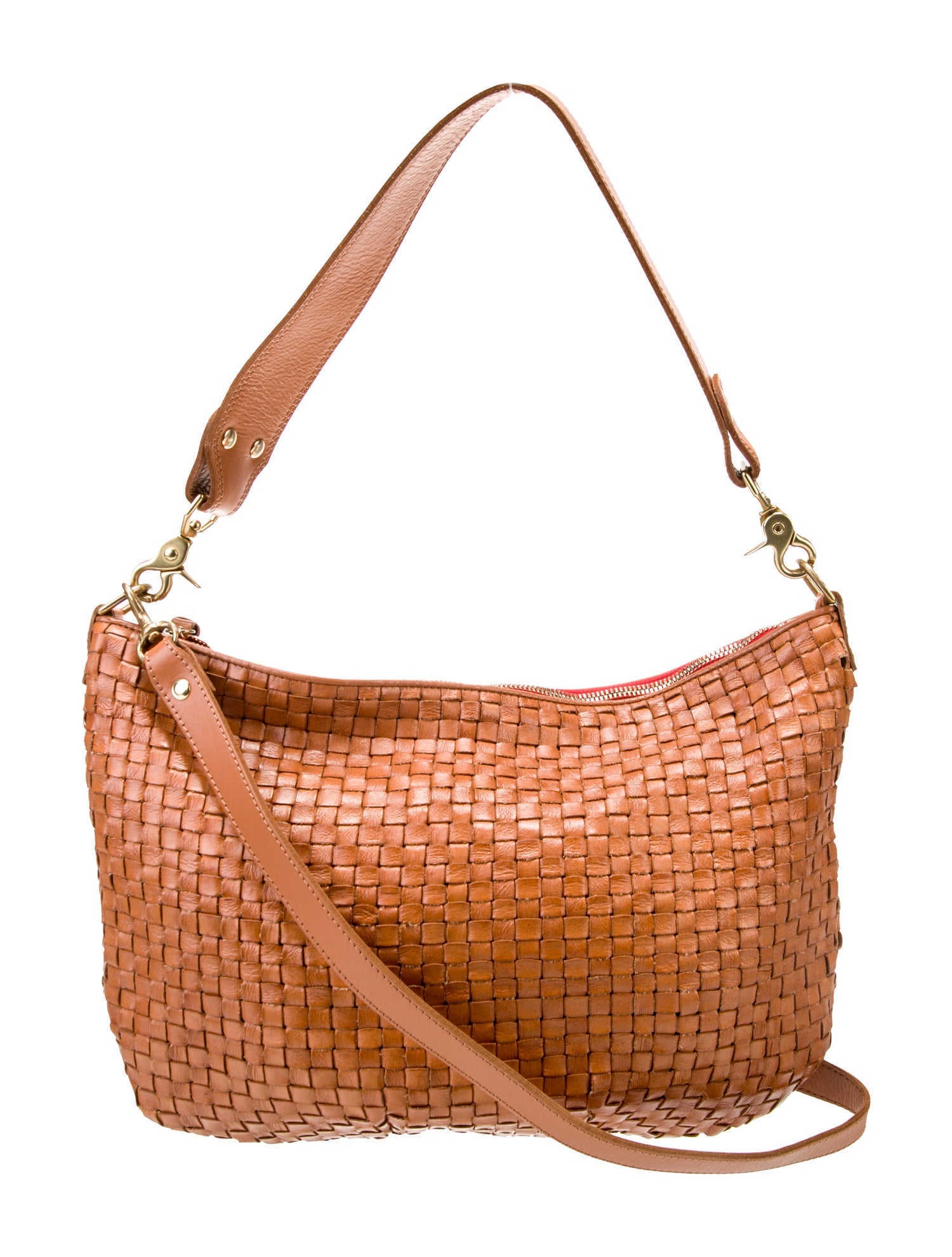 Clare V. Leather Messenger Bag