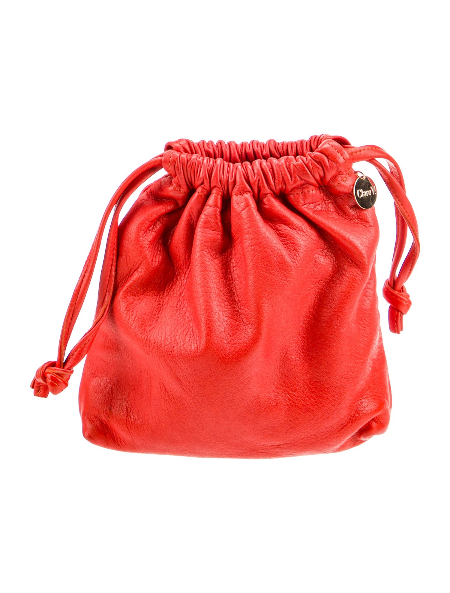 Clare V. Leather Bucket Bag