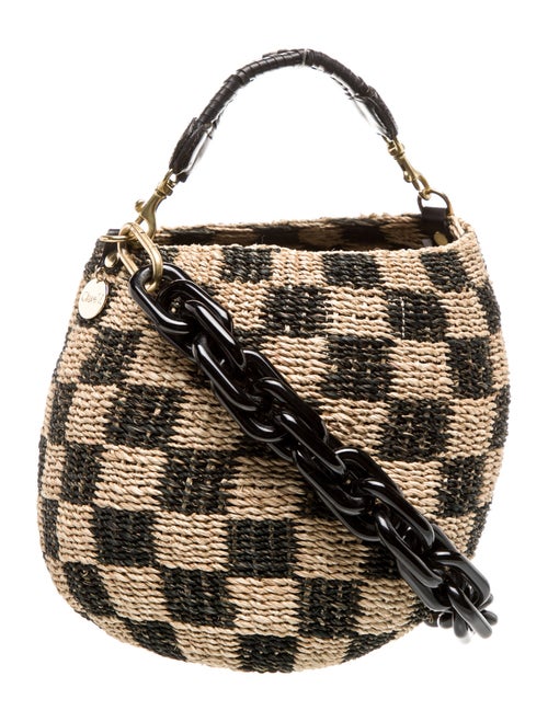 Clare V. Raffia Top Handle Bag
