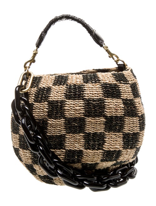 Clare V. Raffia Top Handle Bag
