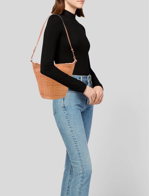 Clare V. Leather Messenger Bag