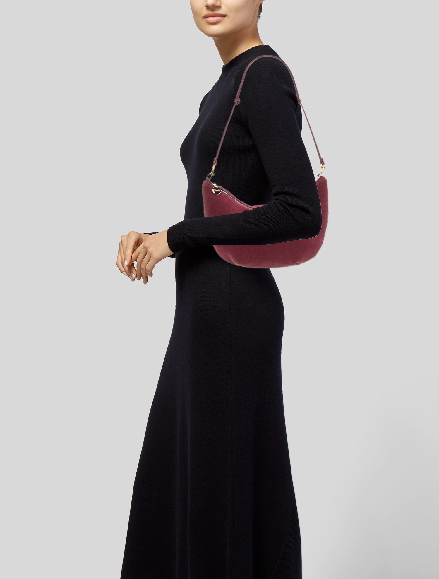 Clare V. Suede Shoulder Bag