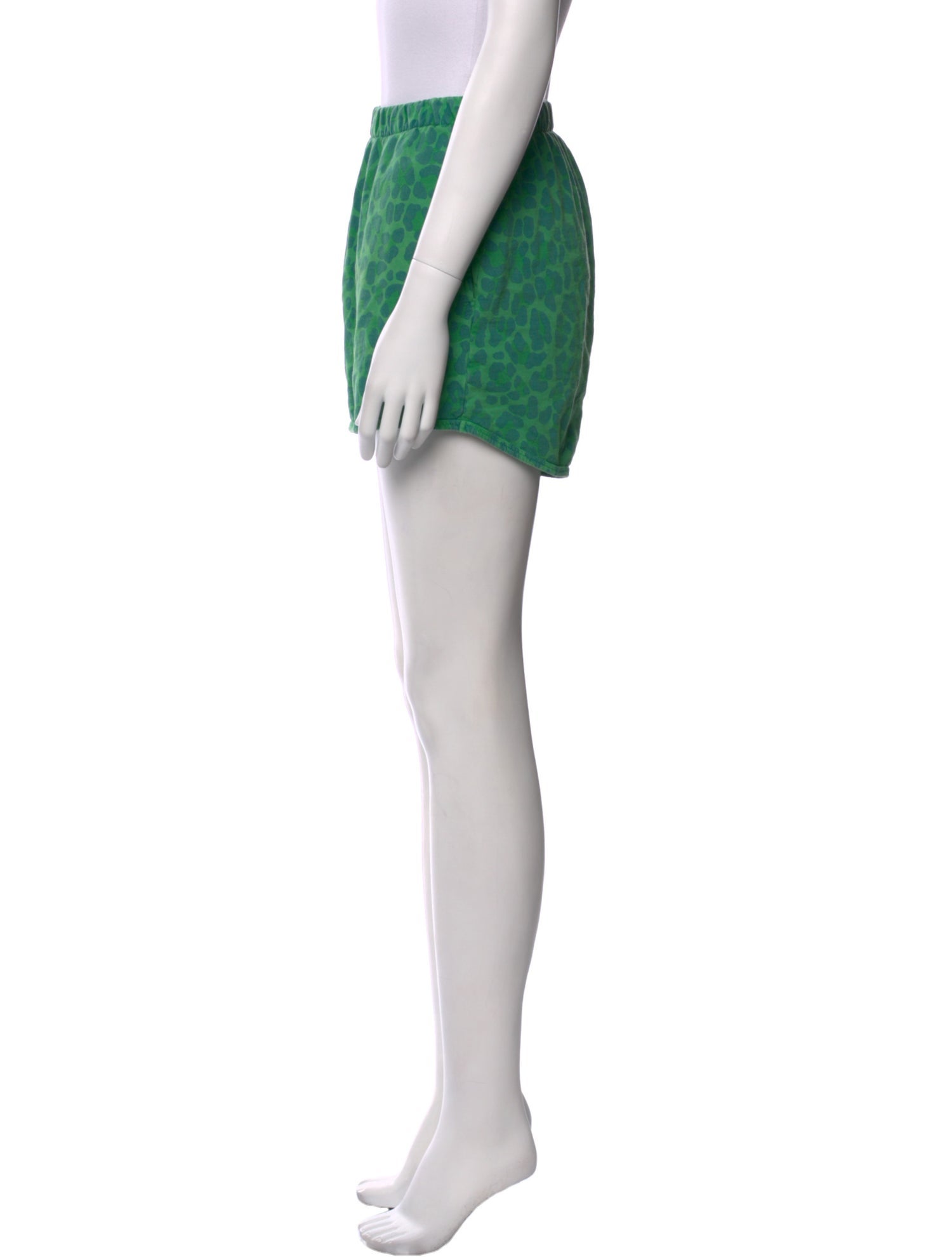 Clare V. Printed Mini Shorts