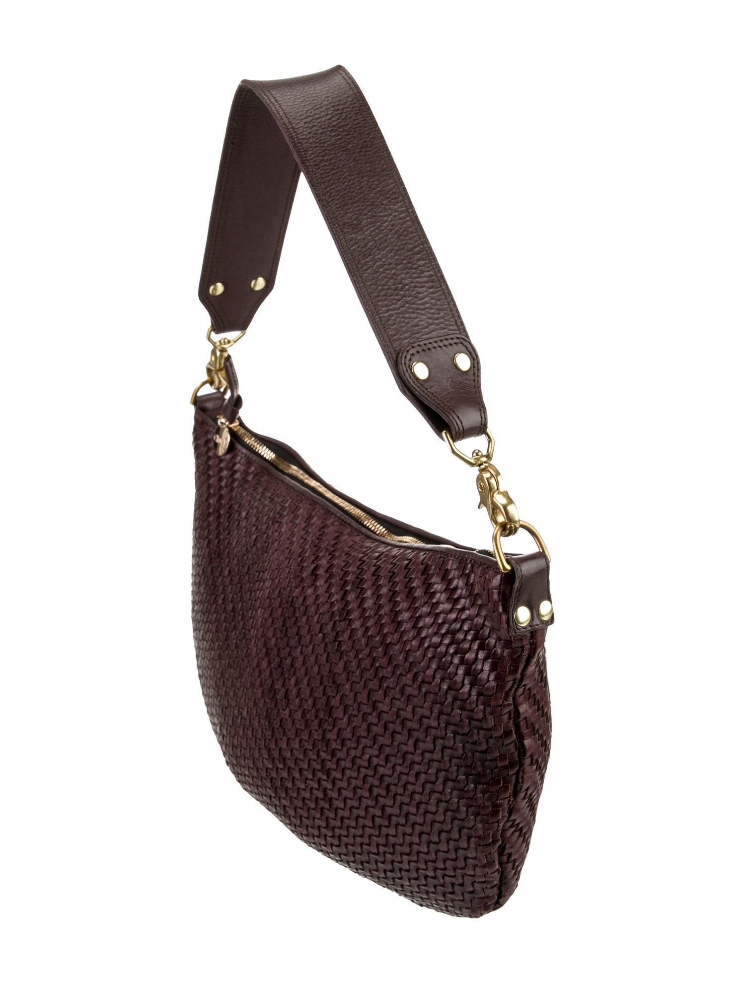 Clare V. Leather Shoulder Bag