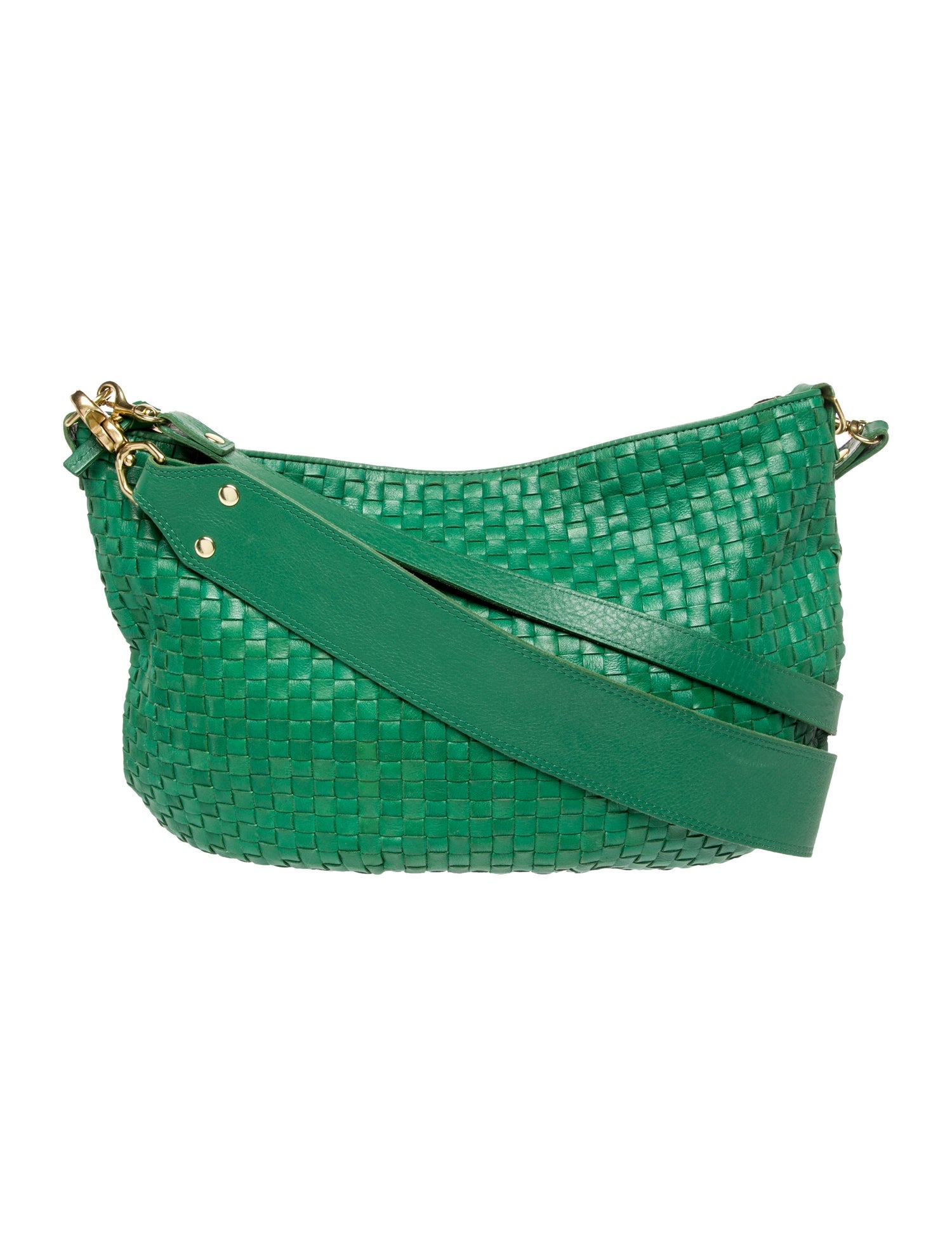 Clare V. Leather Crossbody Bag