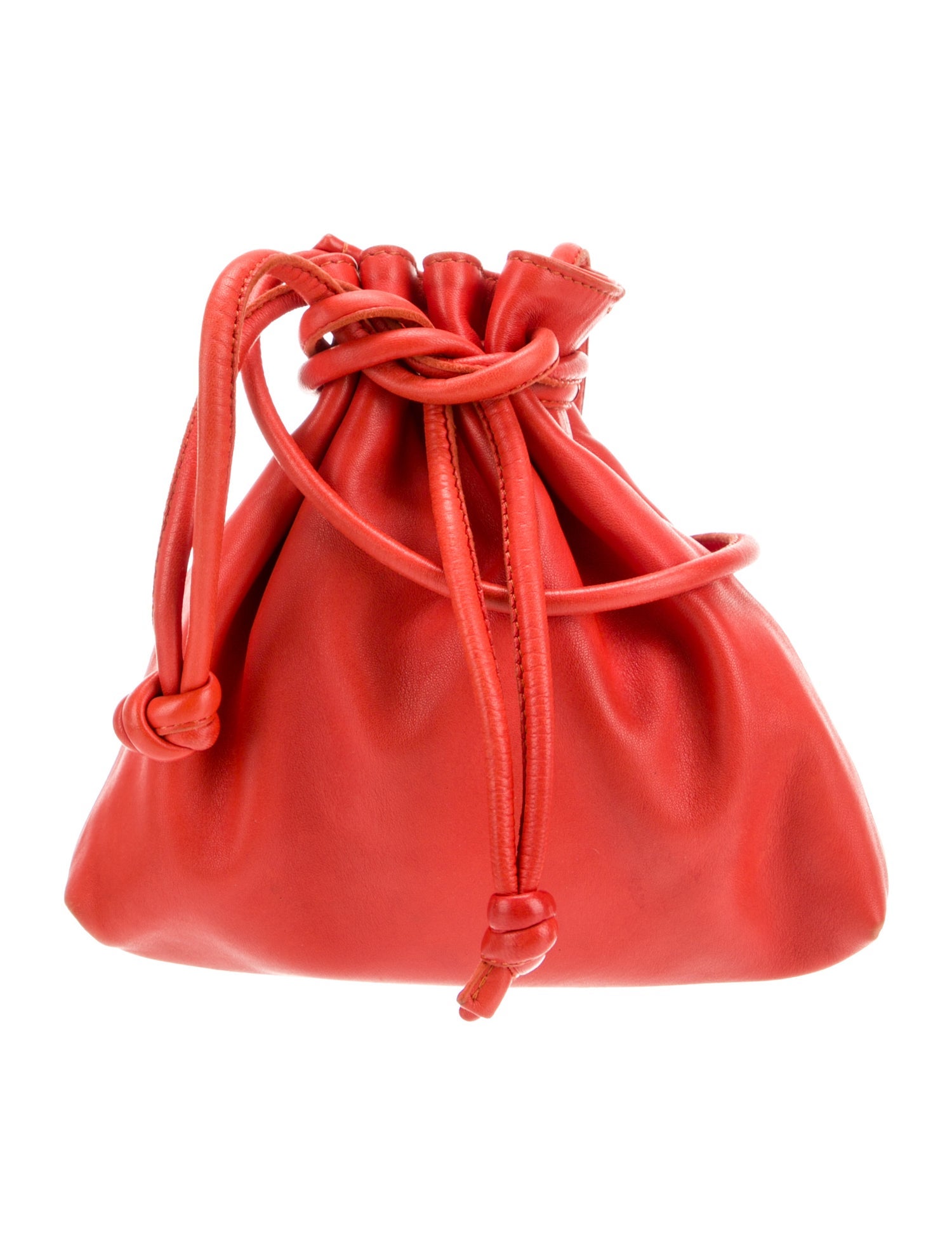 Clare V. Leather Bucket Bag