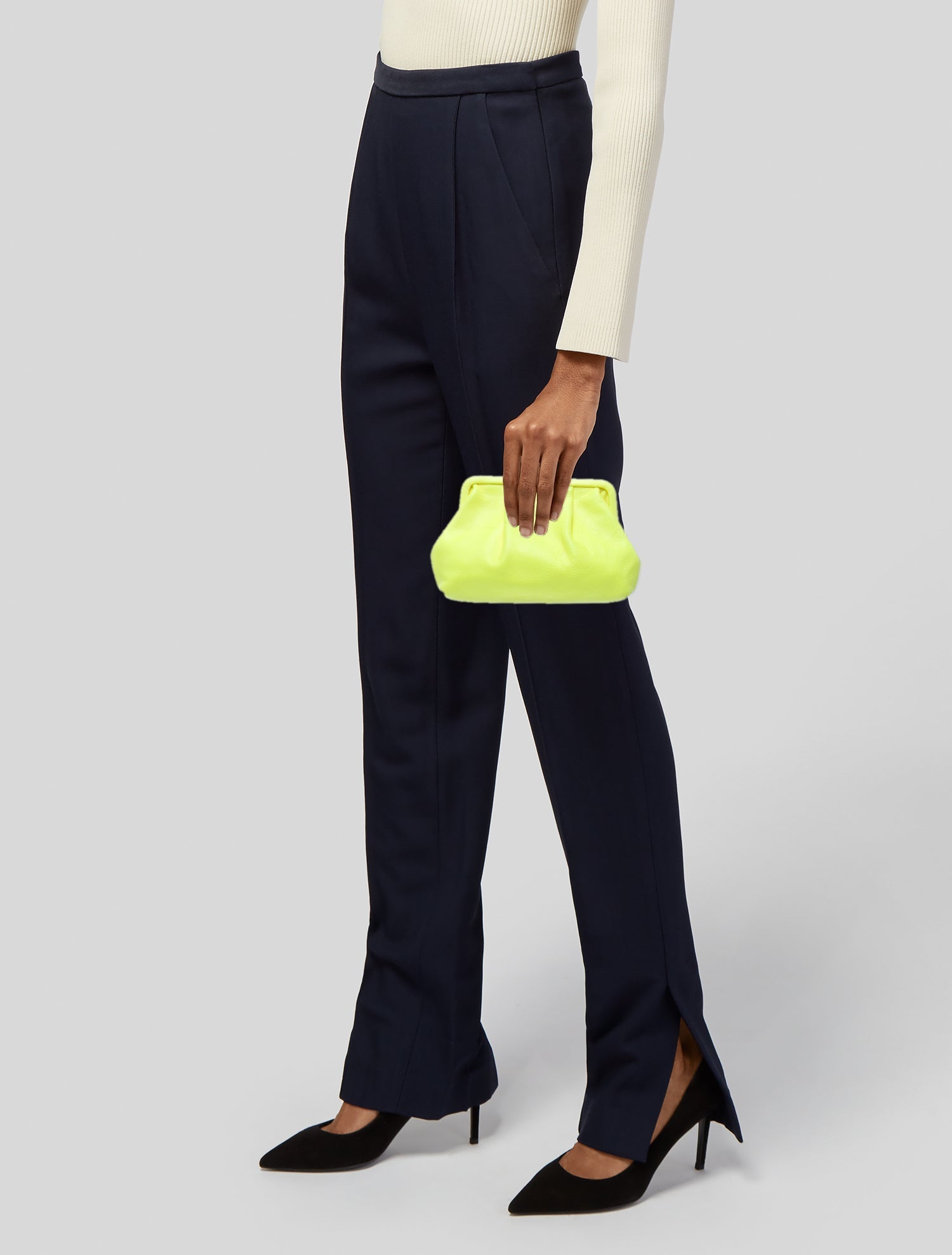 Clare V. Leather Clutch