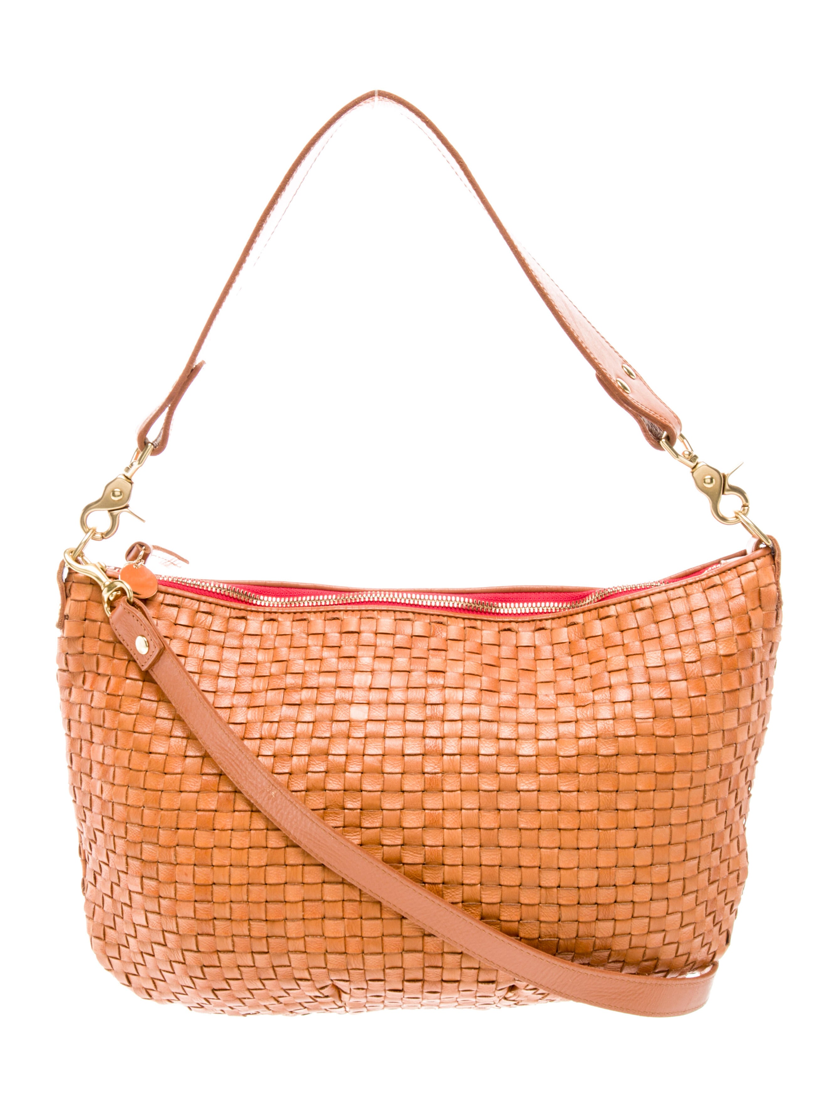 Clare V. Leather Shoulder Bag