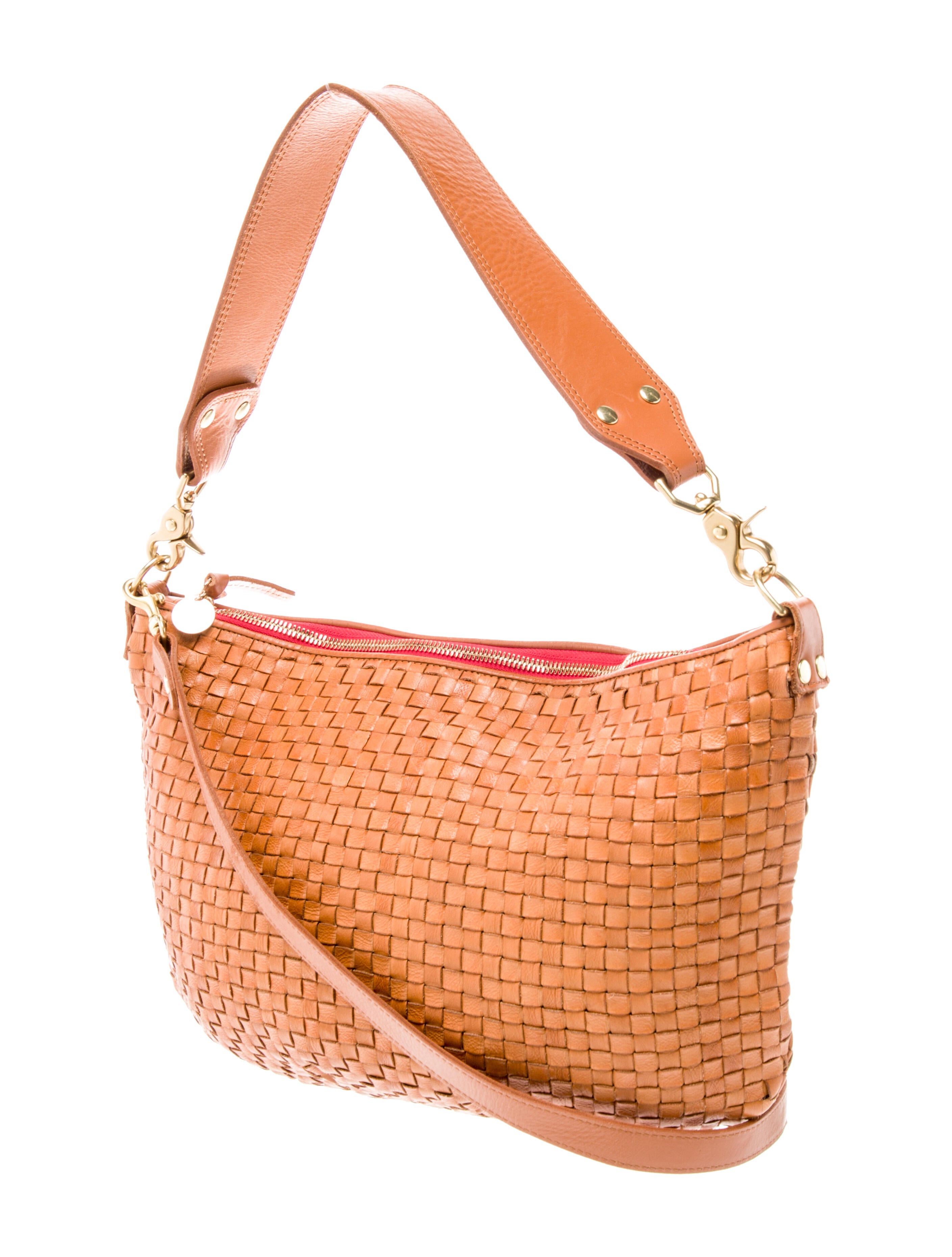 Clare V. Leather Shoulder Bag