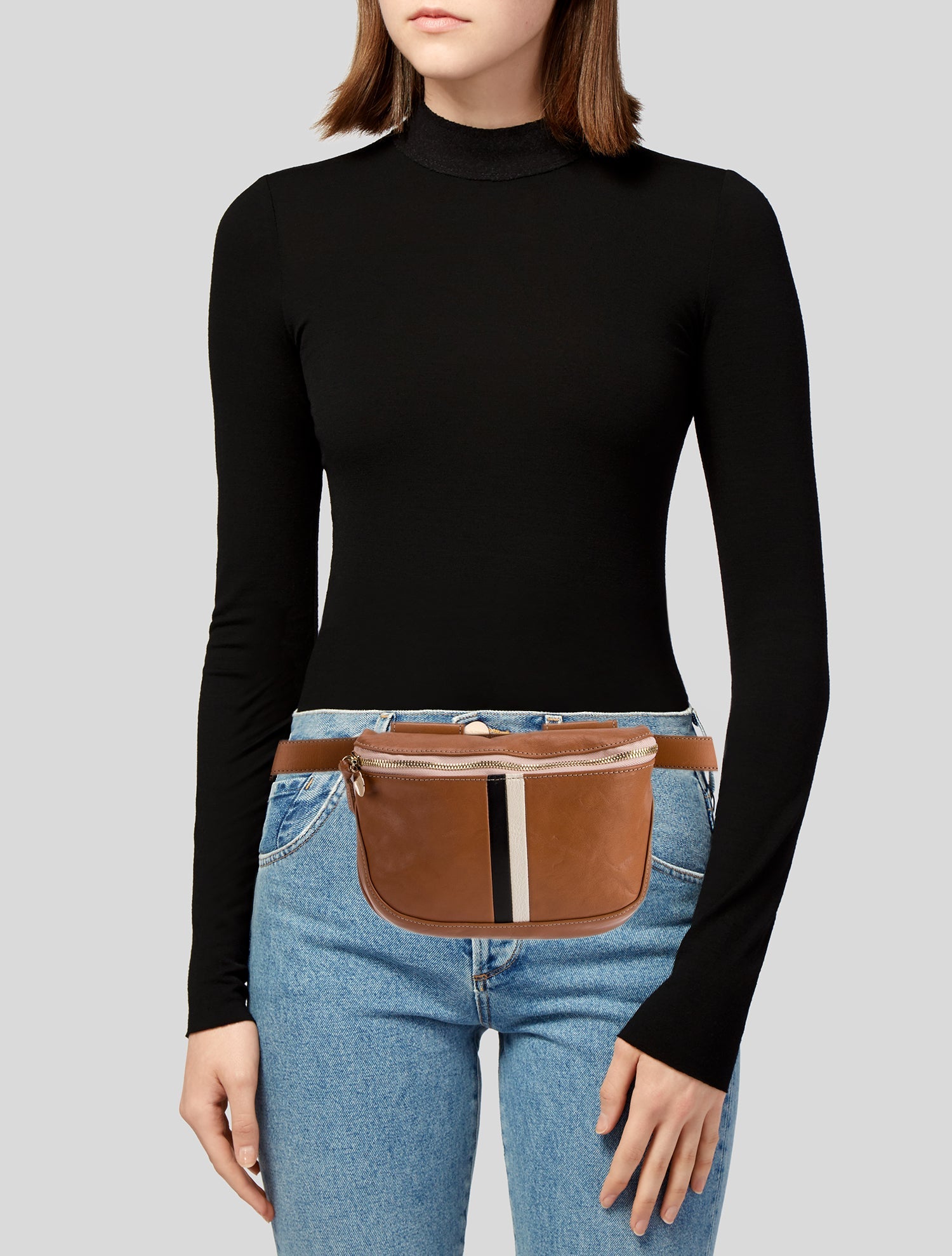 Clare V. Leather Belt Bag