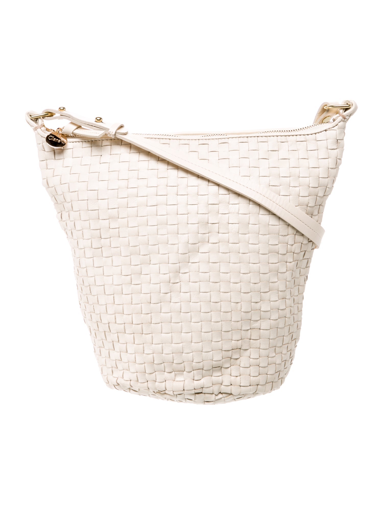 Clare V. Leather Shoulder Bag