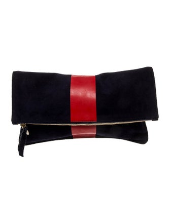 Clare V. Suede Clutch