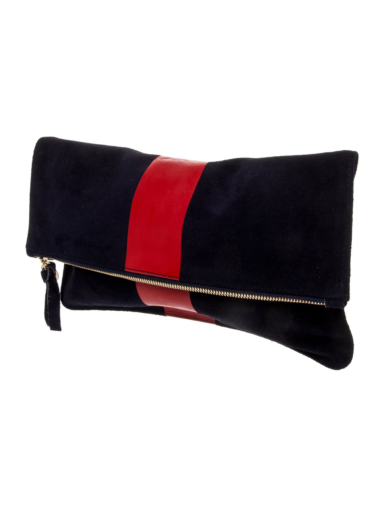 Clare V. Suede Clutch