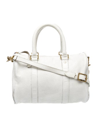 Clare V. Leather Top Handle Bag