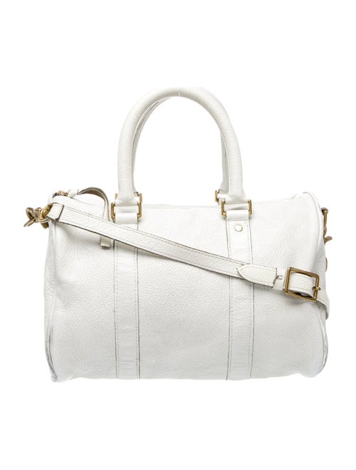 Clare V. Leather Top Handle Bag