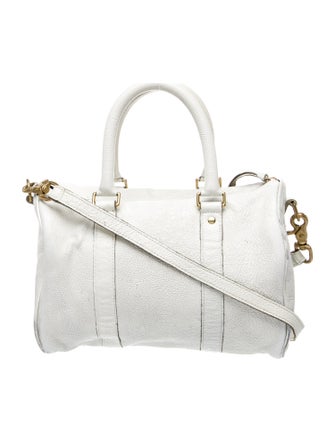 Clare V. Leather Top Handle Bag